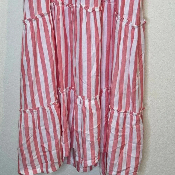 Isabel Maternity Candy Cane Stripe Maxi Dress Size Medium NWT - Picture 10 of 10